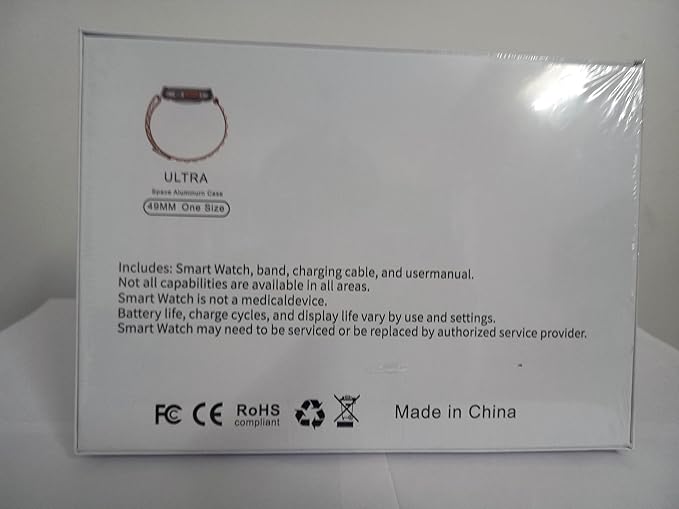 10-in-1 Ultra Max Suit Smartwatch & Earbuds Combo | 10-in-1 Set with 7 Interchangeable Straps | Fitness Tracker + Bluetooth Calling