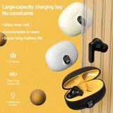 2025 New Generation TWS Stereo Wireless Earbuds Smart Digital Display Earbuds – Long Playtime, Touch Control, USB-C Charging