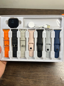 Ultra Smart Watch  – Bluetooth Calling, Fitness Tracker, Full Touch Display, Premium Gift Set