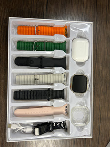 Ultra Smart Watch  – Bluetooth Calling, Fitness Tracker, Full Touch Display, Premium Gift Set