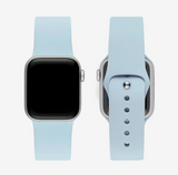 Watch Series 10 | 2 Straps Cream and Gray | Silver Dial for Man and Women