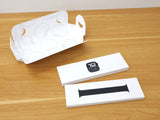 Watch Series 10 | 2 Straps Cream and Gray | Silver Dial for Man and Women