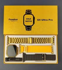 Ultra Max Gold Edition – Sleek Smartwatch with Call, Health & Sports Monitoring