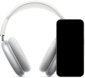 Air Pods MAX Premium Over-Ear Wireless Headphones with Noise Cancelling – Hi-Fi Sound, Long Battery Life, Comfortable Fit,