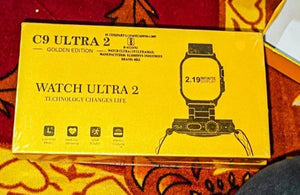 Ultra Max Gold Edition – Sleek Smartwatch with Call, Health & Sports Monitoring