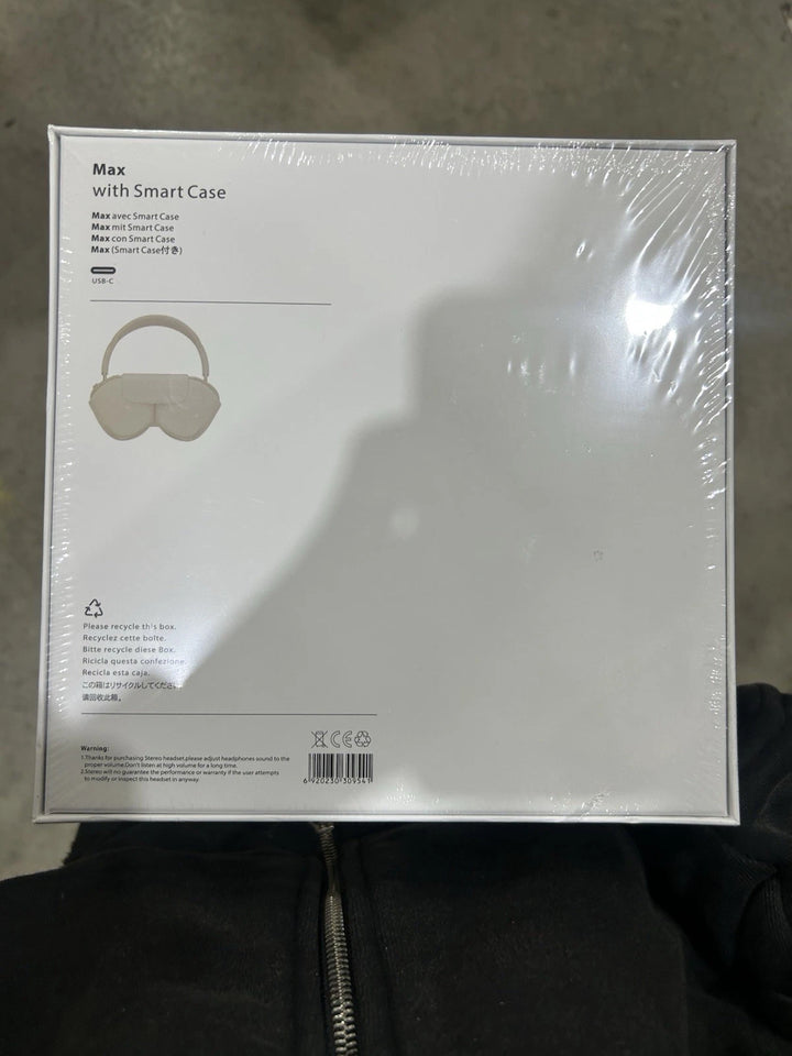 Air Pods MAX Premium Over-Ear Wireless Headphones with Noise Cancelling – Hi-Fi Sound, Long Battery Life, Comfortable Fit,